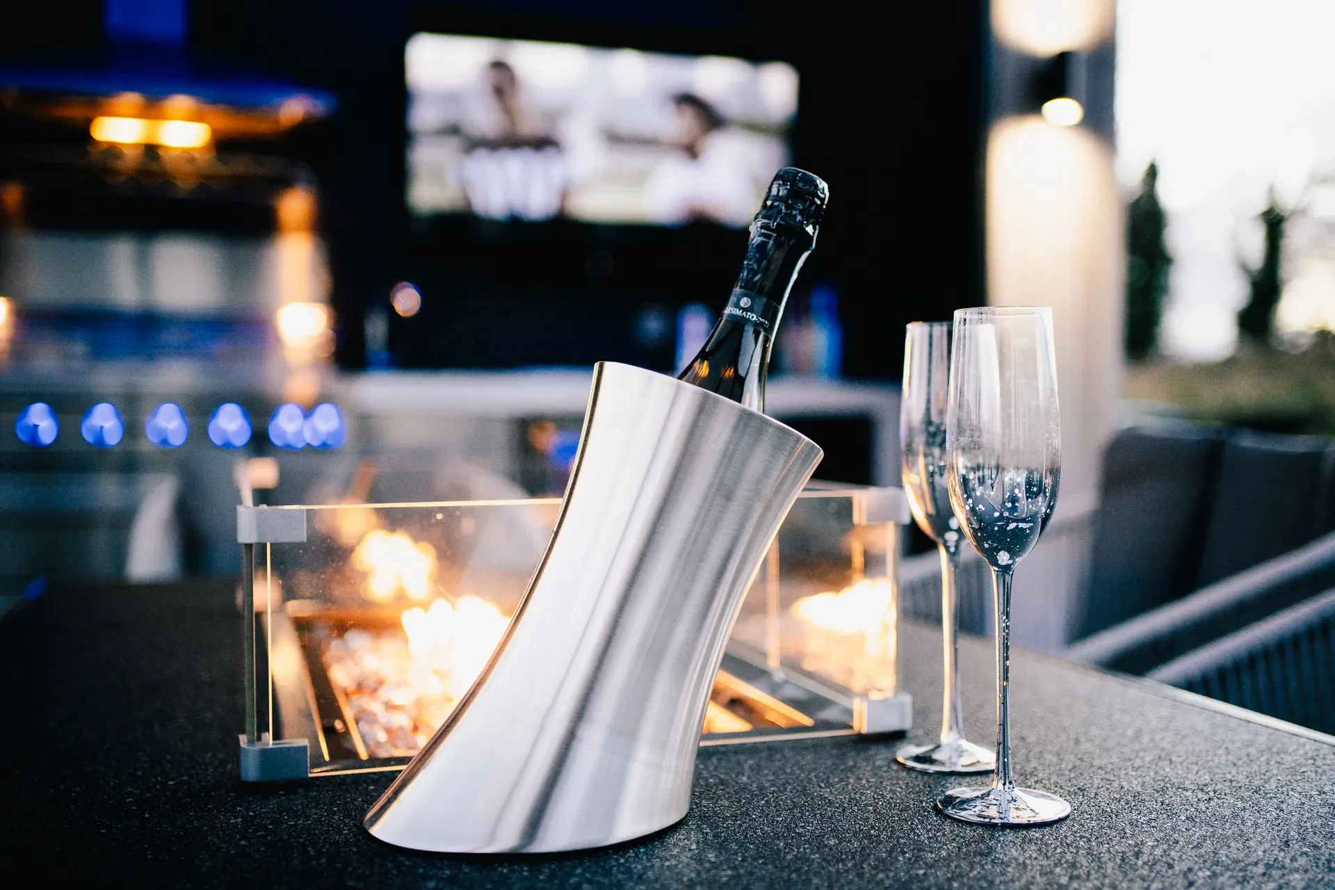 Entertainment Grill Pod